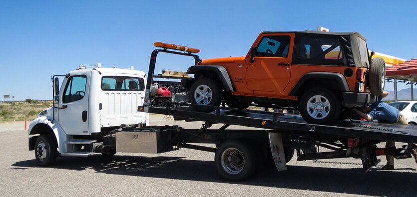 دستگاه یدک کش Flatbed